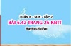 Bài 6.42 trang 26 Toán 6 Tập 2 Kết nối tri thức Bài 6.42 trang 26 Toán 6 Tập 2 Kết nối tri thức